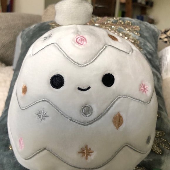 Squishmallows Toys Squishmallow Jingle White Christmas Tree Carol
